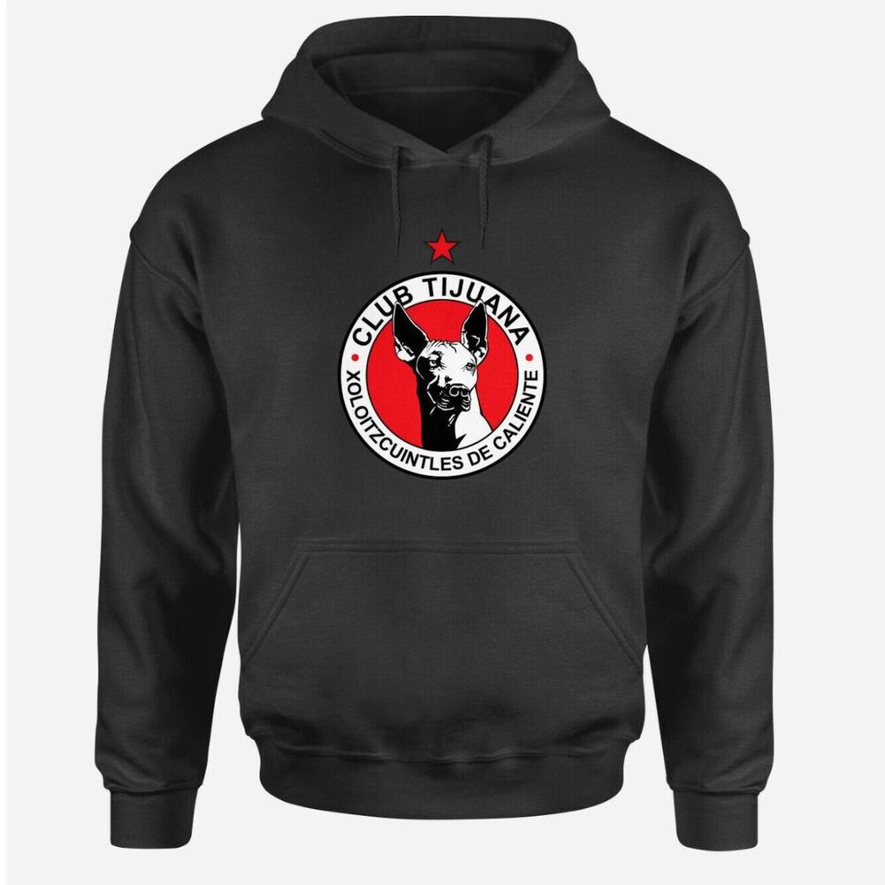 XOLOS DE TIJUANA BLACK HOODIE